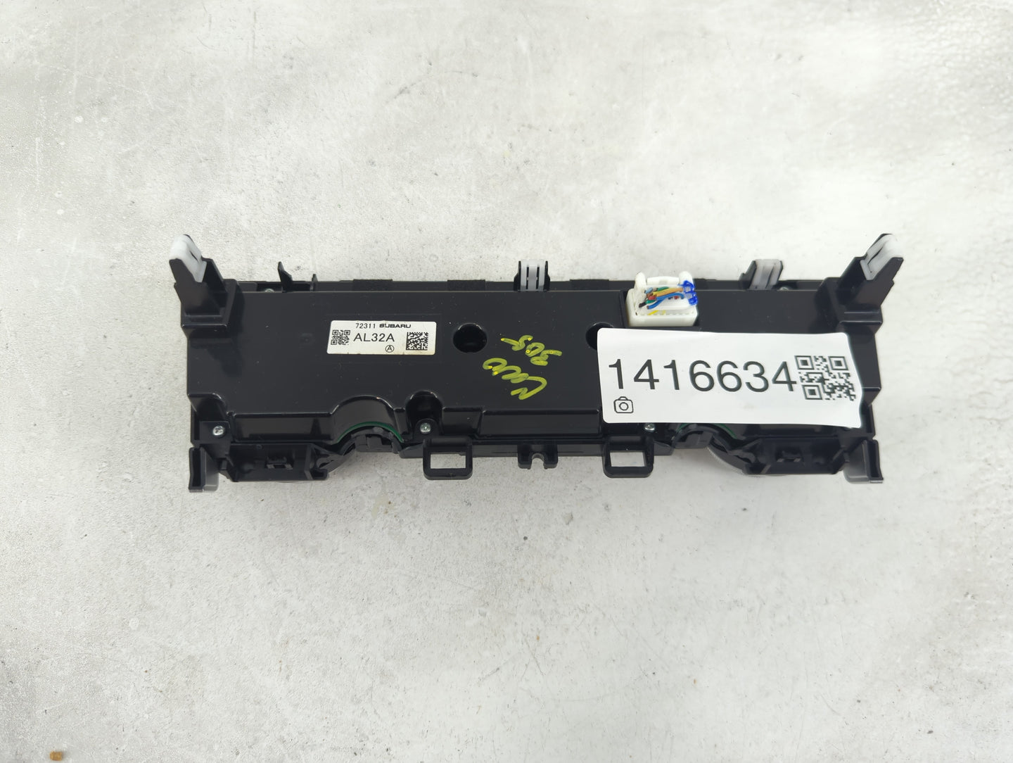 2018-2019 Subaru Legacy Climate Control Module Temperature AC/Heater Replacement P/N:72311AL32A Fits Fits 2018 2019 OEM Used
