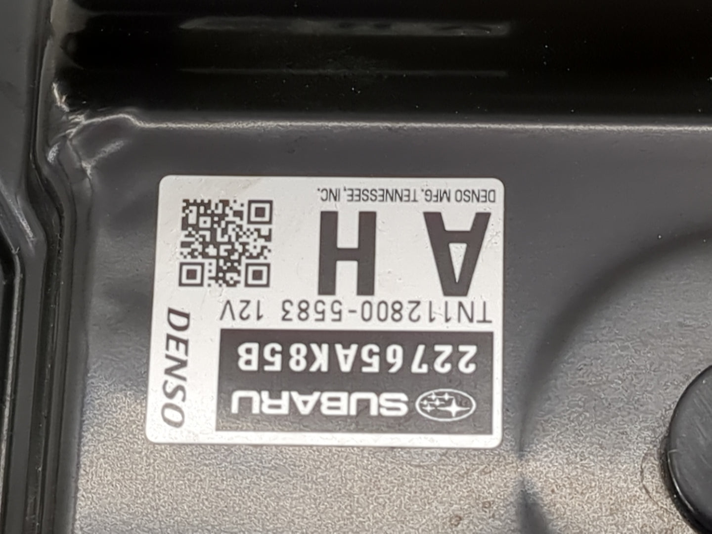 2018 Subaru Legacy PCM Engine Control Computer ECU ECM PCU OEM P/N:22765AK85B TN112800-5583 Fits OEM Used Auto Parts - Oemus