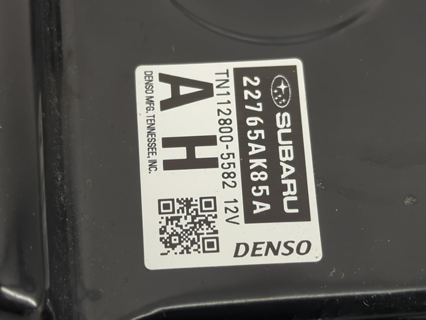 2018 Subaru Legacy PCM Engine Control Computer ECU ECM PCU OEM P/N:22765AK85A TN112800-5582 Fits OEM Used Auto Parts - Oemus