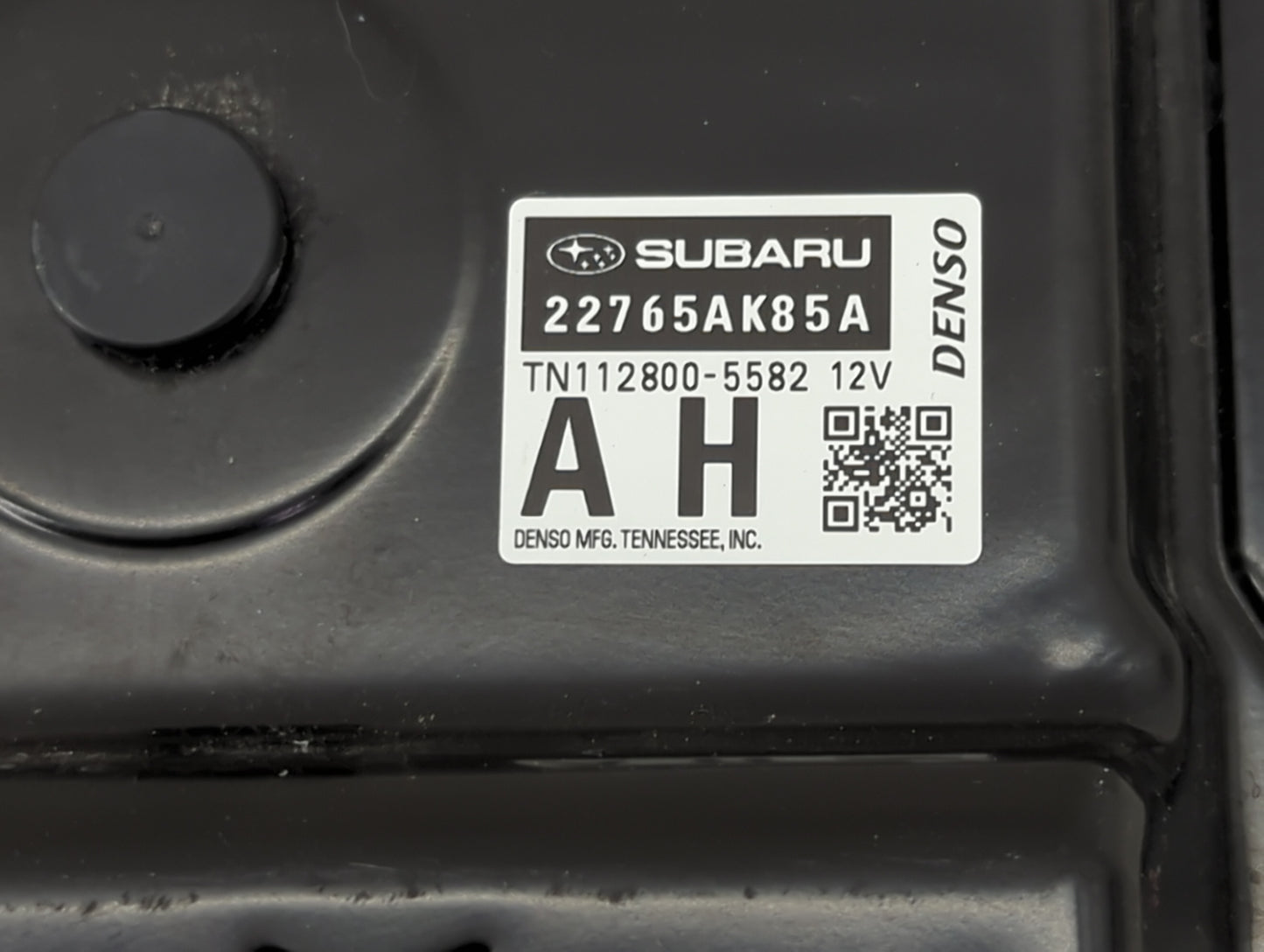 2018 Subaru Legacy PCM Engine Control Computer ECU ECM PCU OEM P/N:22765AK85A TN112800-5582 Fits OEM Used Auto Parts - Oemus