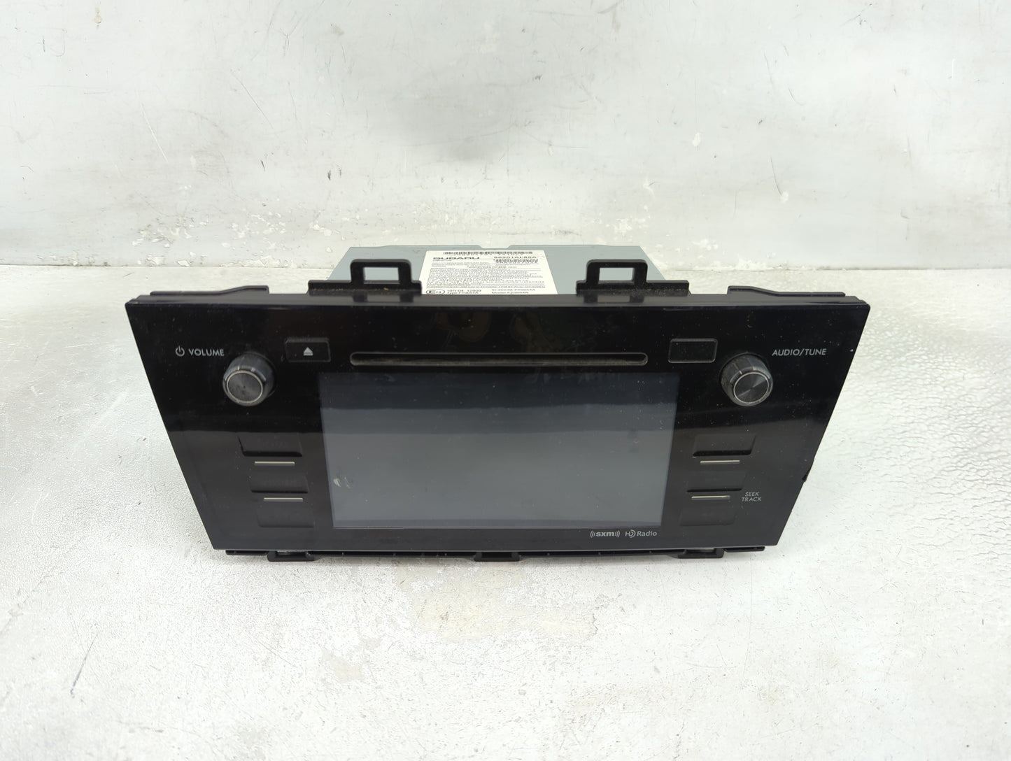 2018 Subaru Legacy Radio AM FM Cd Player Receiver Replacement P/N:86201AL85A Fits OEM Used Auto Parts - Oemusedautoparts1.co