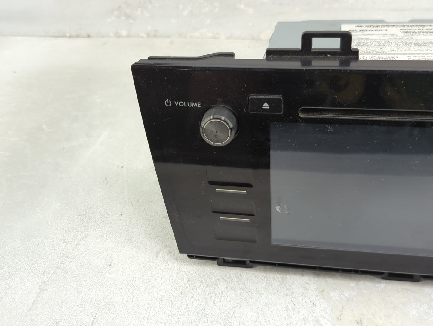 2018 Subaru Legacy Radio AM FM Cd Player Receiver Replacement P/N:86201AL85A Fits OEM Used Auto Parts - Oemusedautoparts1.co