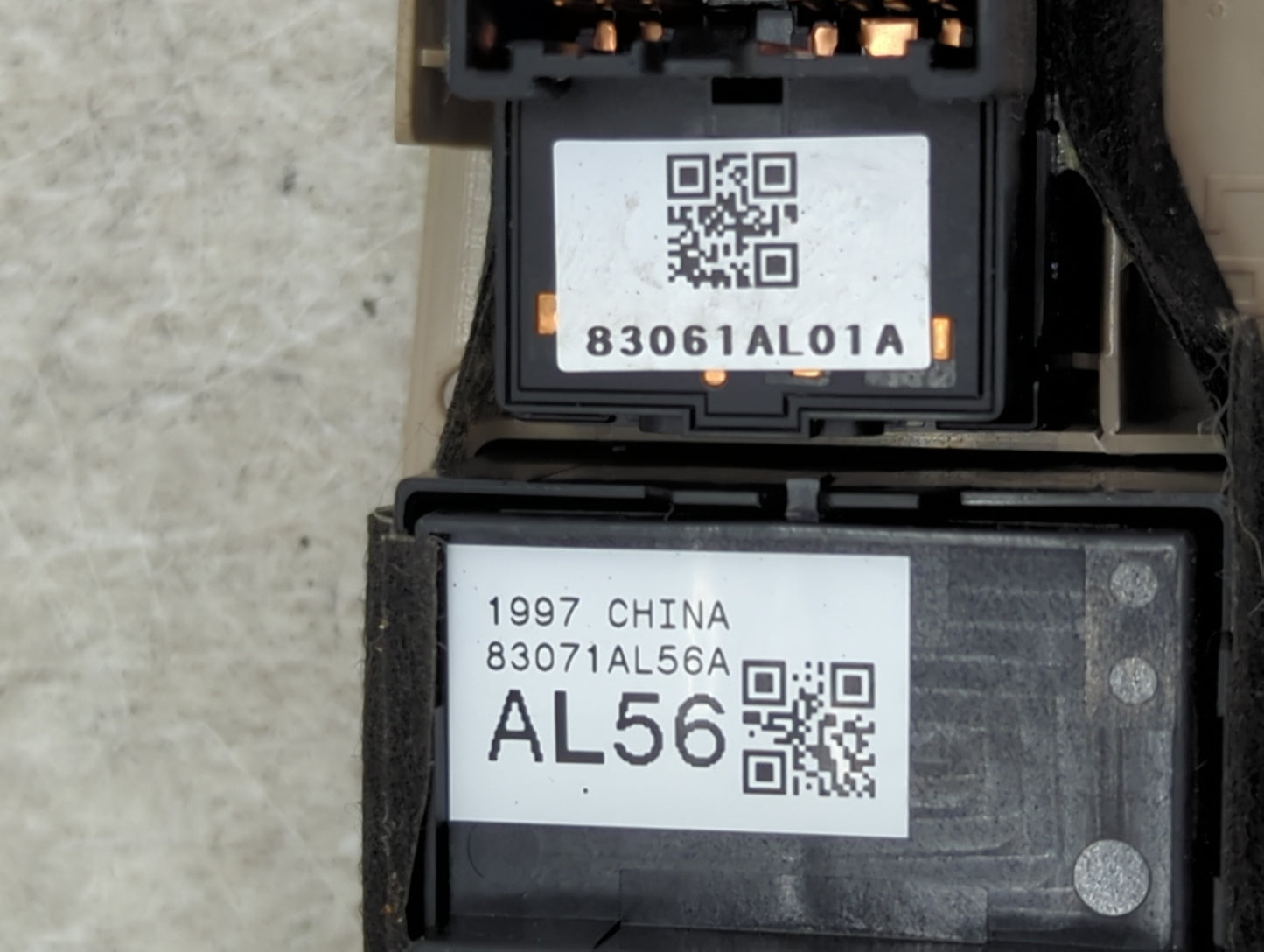 2015-2019 Subaru Legacy Master Power Window Switch Replacement Driver Side Left P/N:83071AL56A 83061AL01A Fits OEM Used Auto