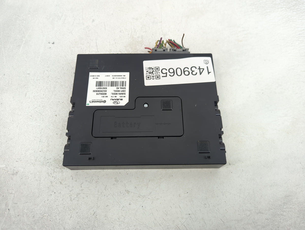 2018-2019 Subaru Legacy Radio AM FM Cd Player Receiver Replacement Fits Fits 2018 2019 OEM Used Auto Parts - Oemusedautopart