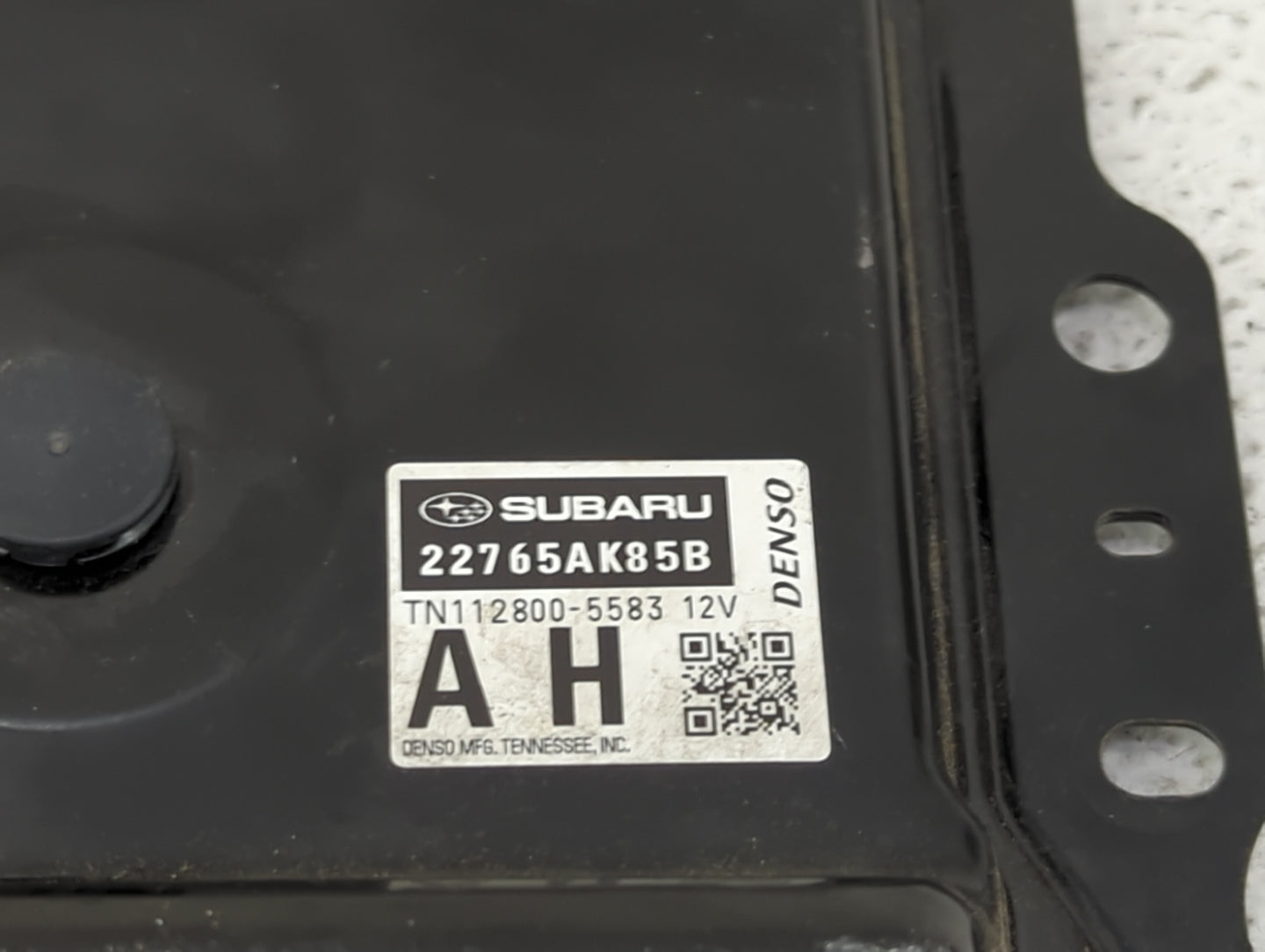 2018 Subaru Legacy PCM Engine Control Computer ECU ECM PCU OEM P/N:22765AK85B TN112800-5583 Fits OEM Used Auto Parts - Oemus