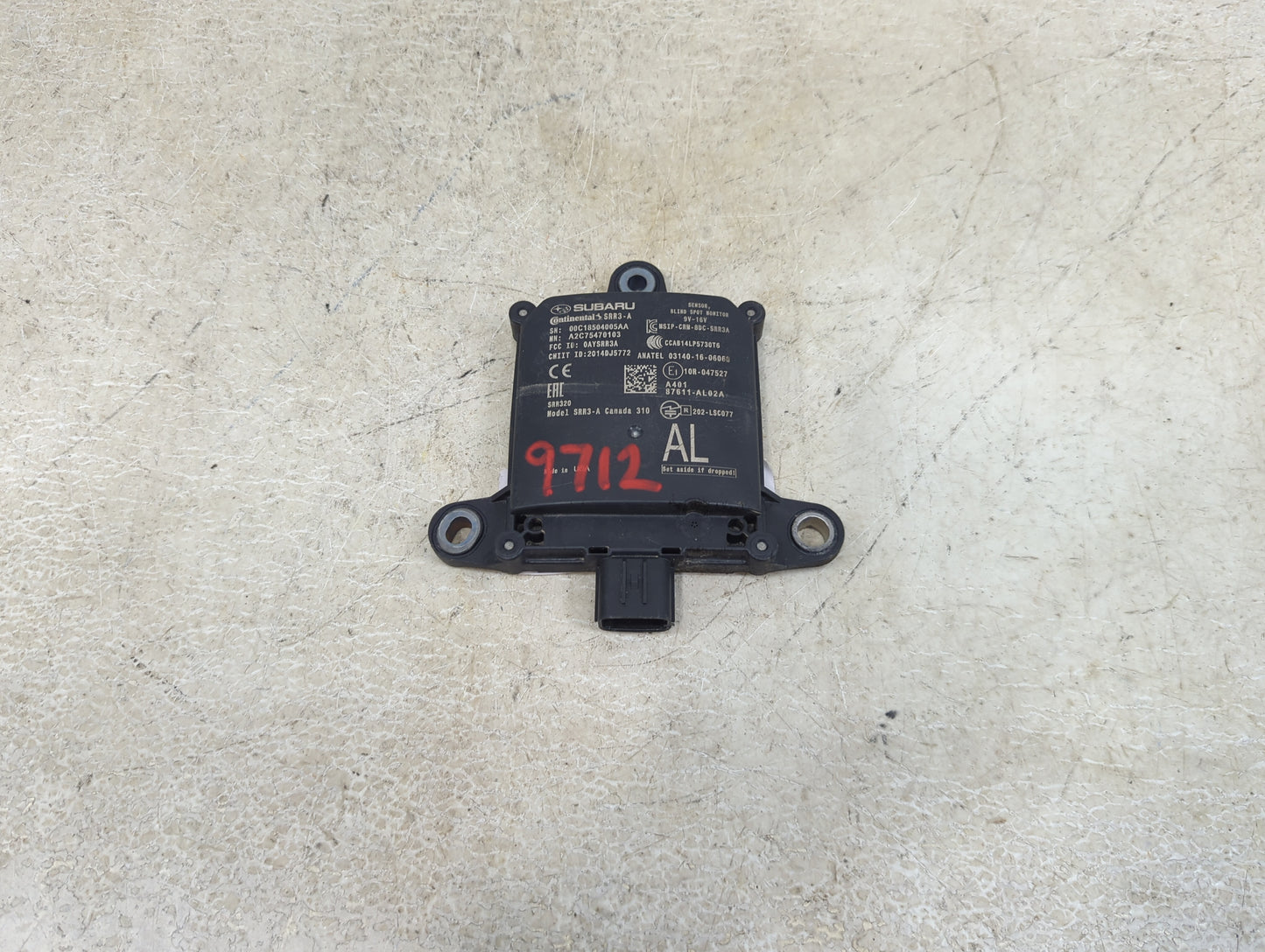 2016-2018 Subaru Legacy Chassis Control Module Ccm Bcm Body Control - Oemusedautoparts1.com
