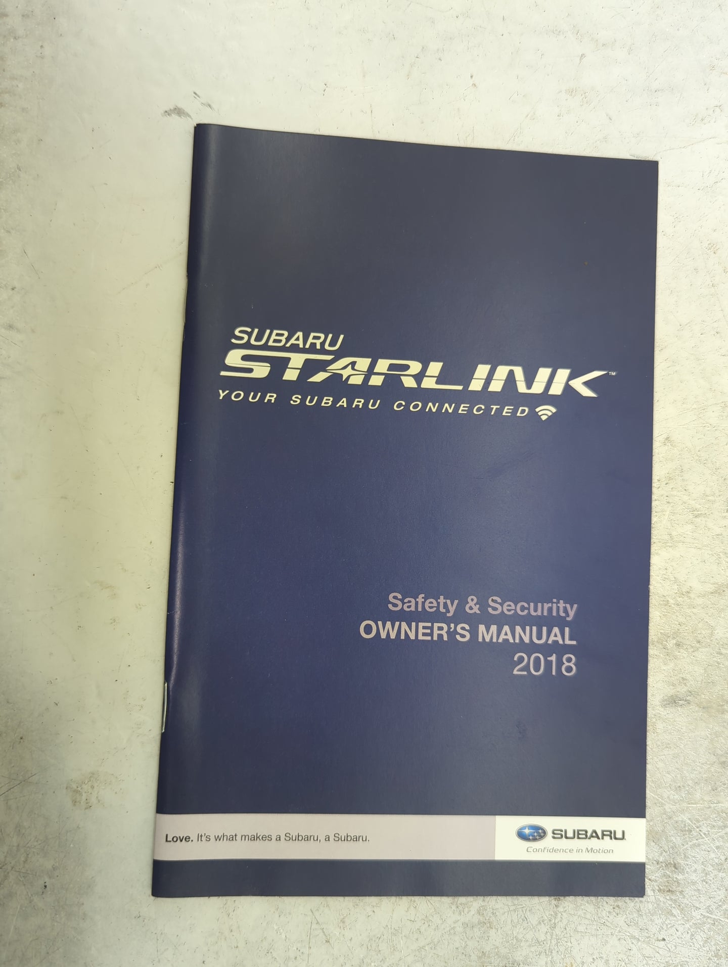 2018 Subaru Legacy Owners Manual Book Guide P/N:B2543BE-A MSA5M1811A, MSA5B1811A OEM Used Auto Parts - Oemusedautoparts1.com