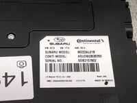 2016-2018 Subaru Legacy Telematics Control Module 1491487 - Oemusedautoparts1.com