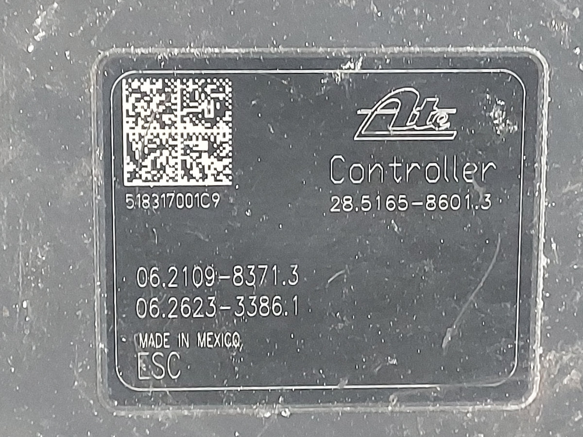 2018 Subaru Legacy Anti-Lock Brake ABS Pump Module Actuator OEM P/N:27536AL07A 06.2102-4866.4, 06.2109-8371.3, 06.2623-3386.