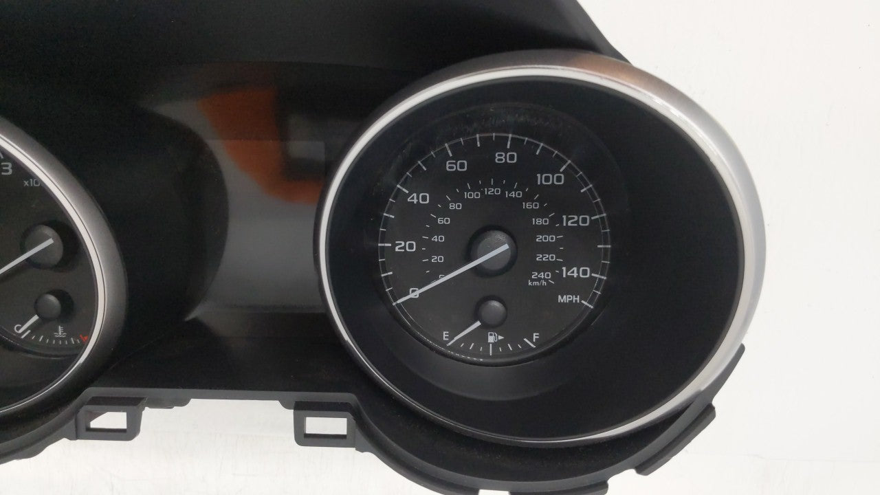 2017 Subaru Legacy Instrument Cluster Speedometer Gauges P/N:85002AL60A Fits OEM Used Auto Parts - Oemusedautoparts1.com