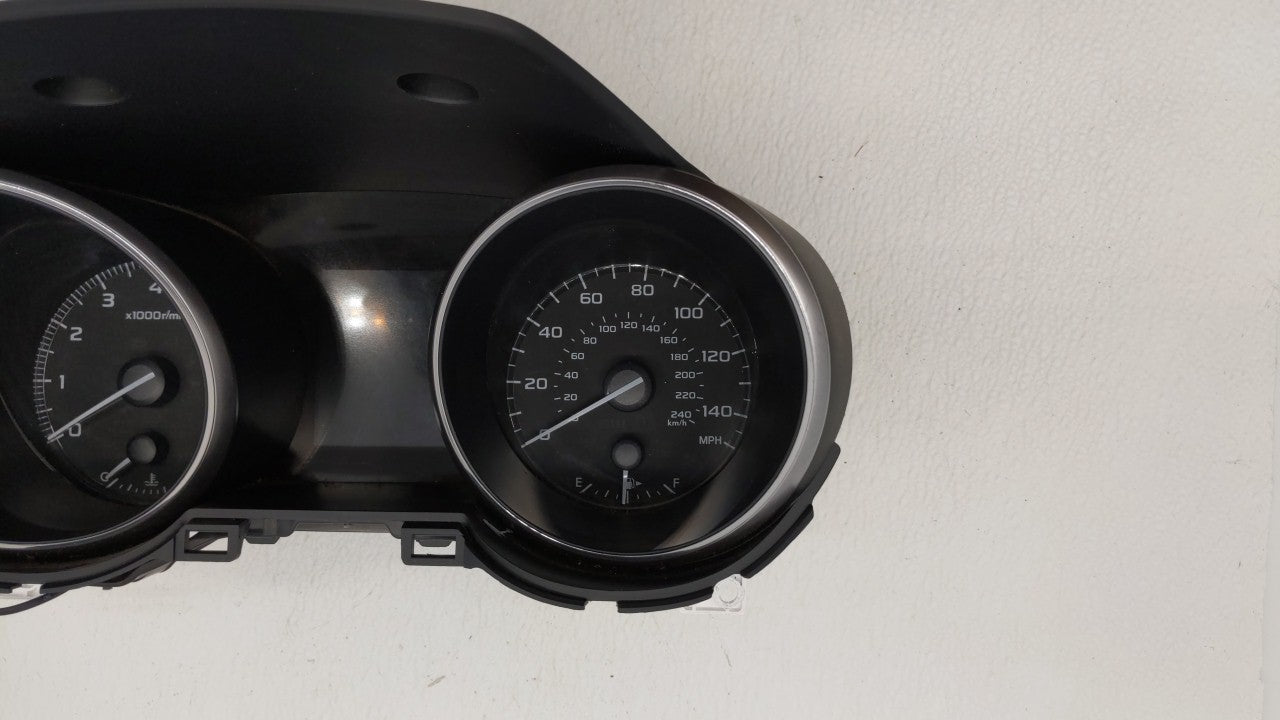 2018 Subaru Legacy Instrument Cluster Speedometer Gauges Fits OEM Used Auto Parts - Oemusedautoparts1.com