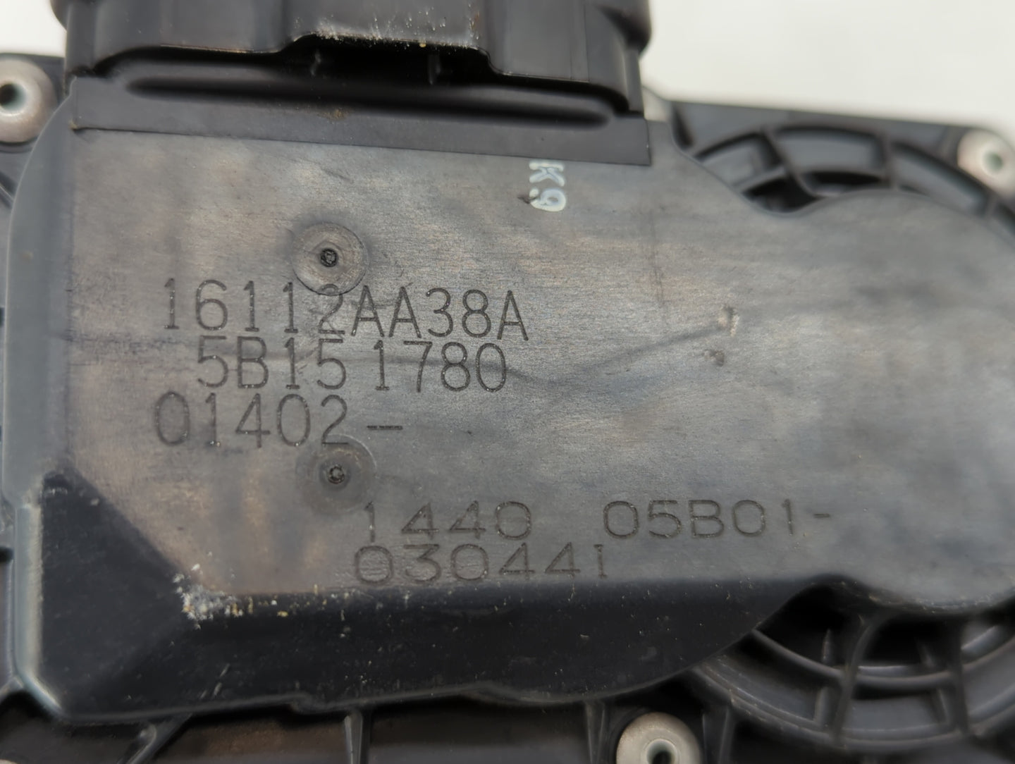 2013-2019 Subaru Legacy Throttle Body P/N:16112AA38A Fits Fits 2013 2014 2015 2016 2017 2018 2019 OEM Used Auto Parts - Oemu