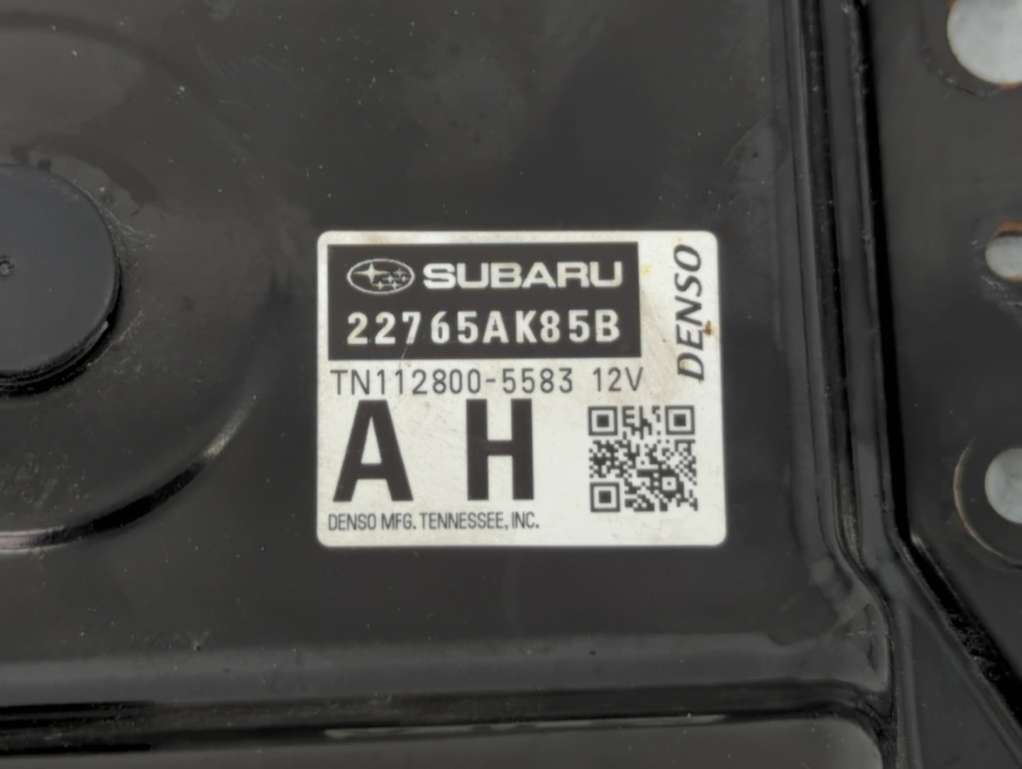 2018 Subaru Legacy PCM Engine Control Computer ECU ECM PCU OEM P/N:22765AK85B 22765AK85A Fits OEM Used Auto Parts - Oemuseda