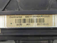 2018 Subaru Legacy Instrument Cluster Speedometer Gauges P/N:A2C11382600 Fits OEM Used Auto Parts - Oemusedautoparts1.com