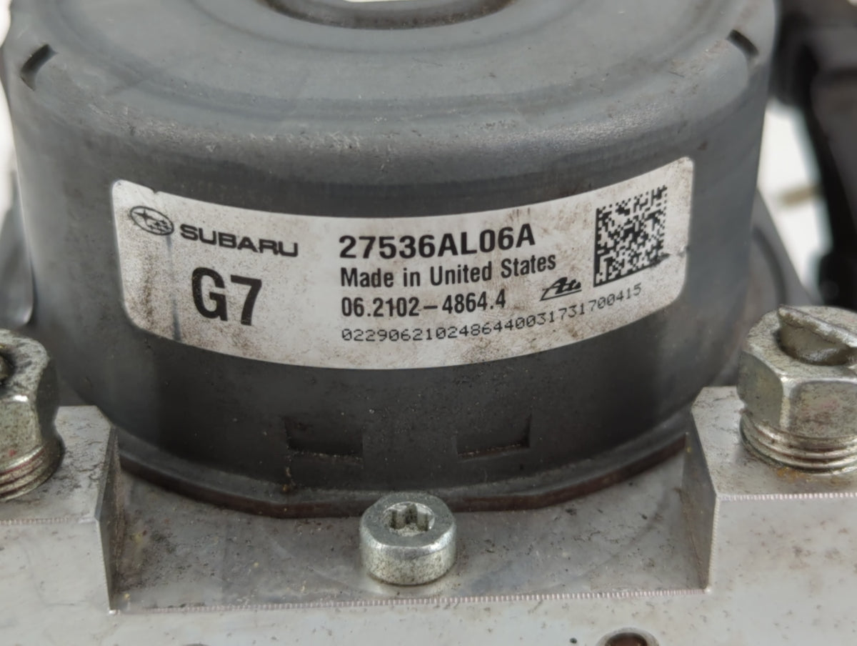 2018 Subaru Legacy Anti-Lock Brake ABS Pump Module Actuator OEM P/N:27536AL06A Fits OEM Used Auto Parts - Oemusedautoparts1.