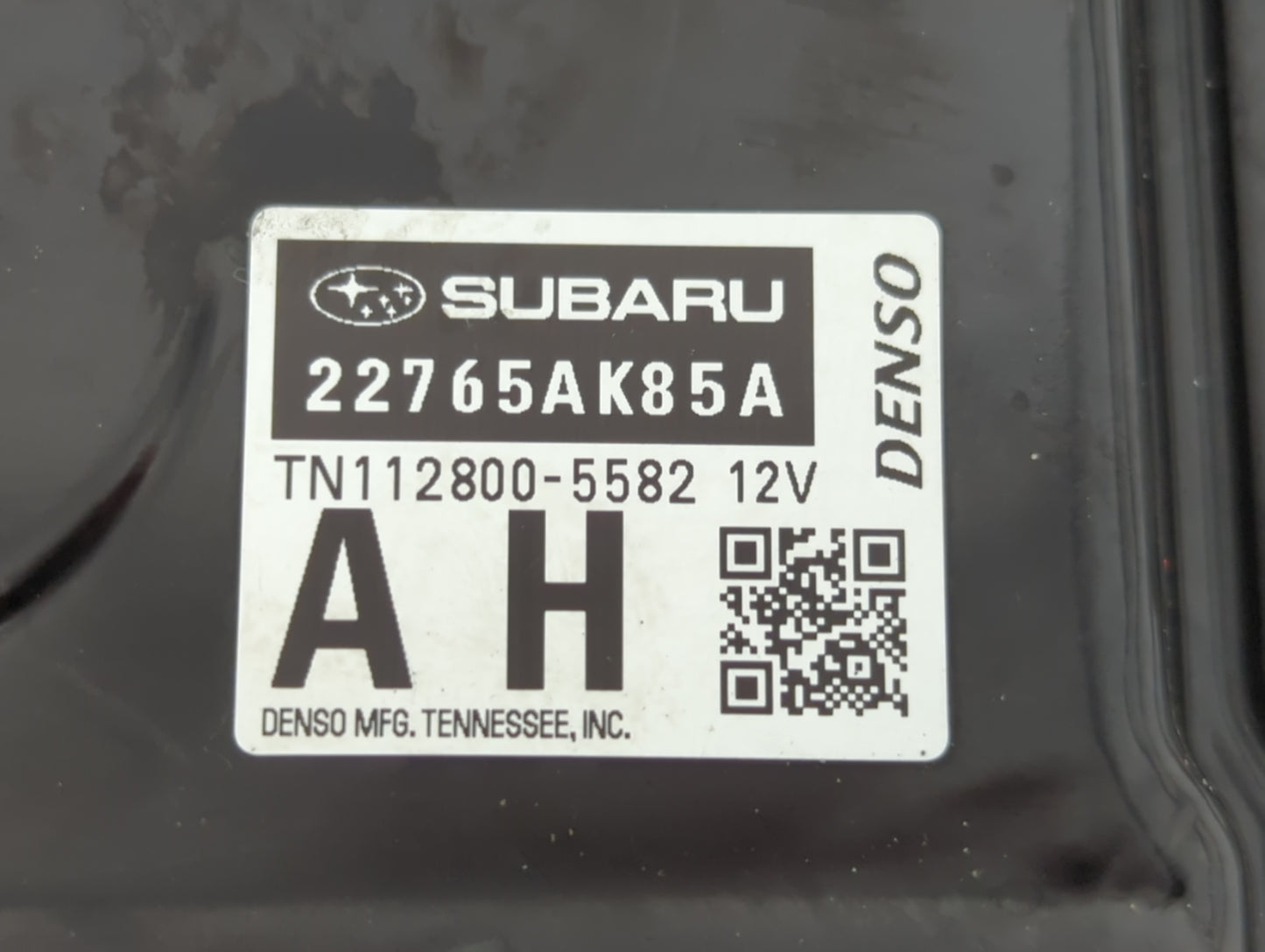 2018 Subaru Legacy PCM Engine Control Computer ECU ECM PCU OEM P/N:112800-5582 22765AK85A Fits OEM Used Auto Parts - Oemused