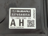 2018 Subaru Legacy PCM Engine Control Computer ECU ECM PCU OEM P/N:112800-5582 22765AK85A Fits OEM Used Auto Parts - Oemused