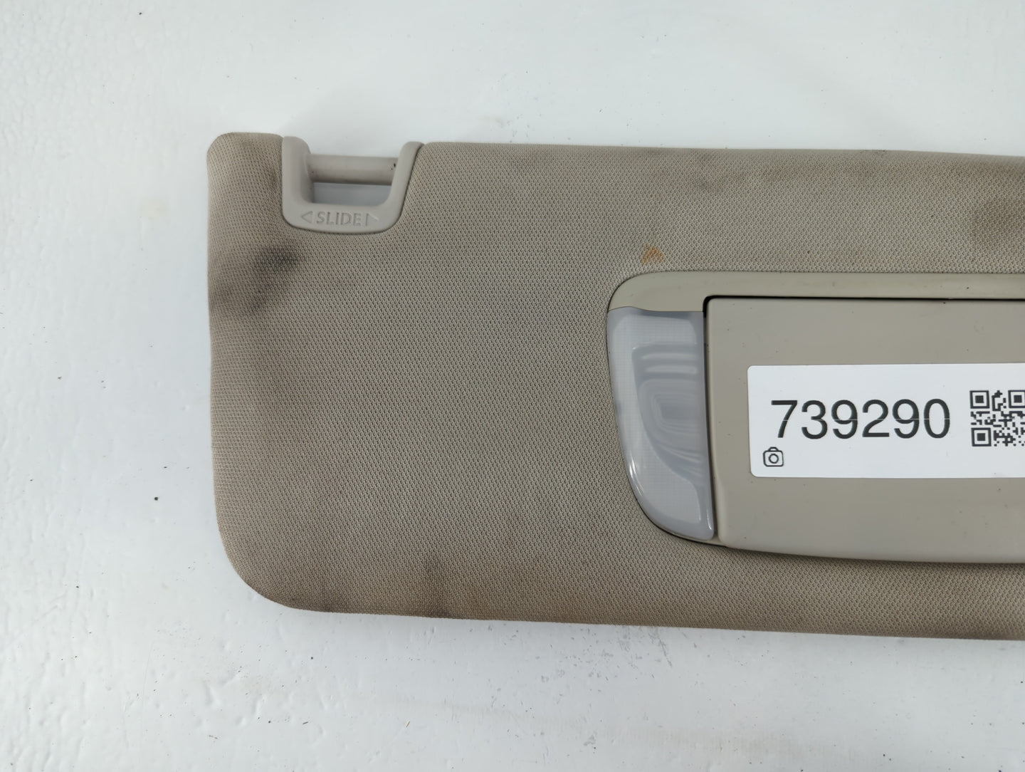 2015-2022 Subaru Legacy Sun Visor Shade Replacement Passenger Right Mirror Fits Fits 2015 2016 2017 2018 2019 2020 2021 2022
