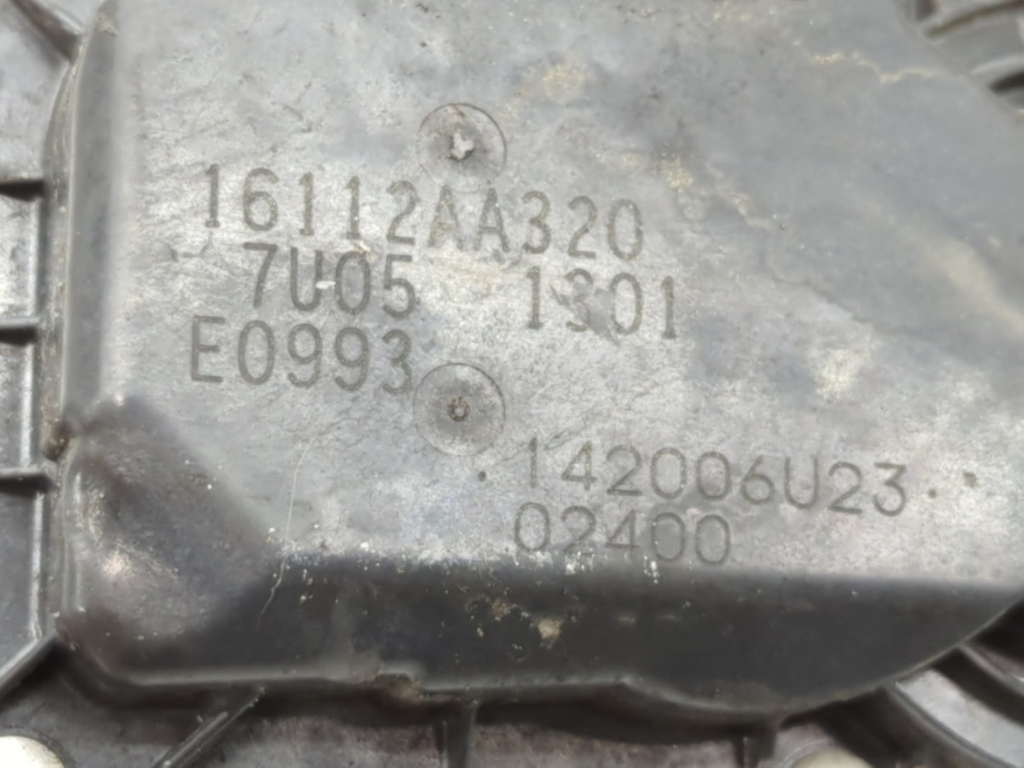 2010-2019 Subaru Legacy Throttle Body P/N:16112AA320 603006C Fits Fits 2010 2011 2012 2013 2014 2015 2016 2017 2018 2019 OEM