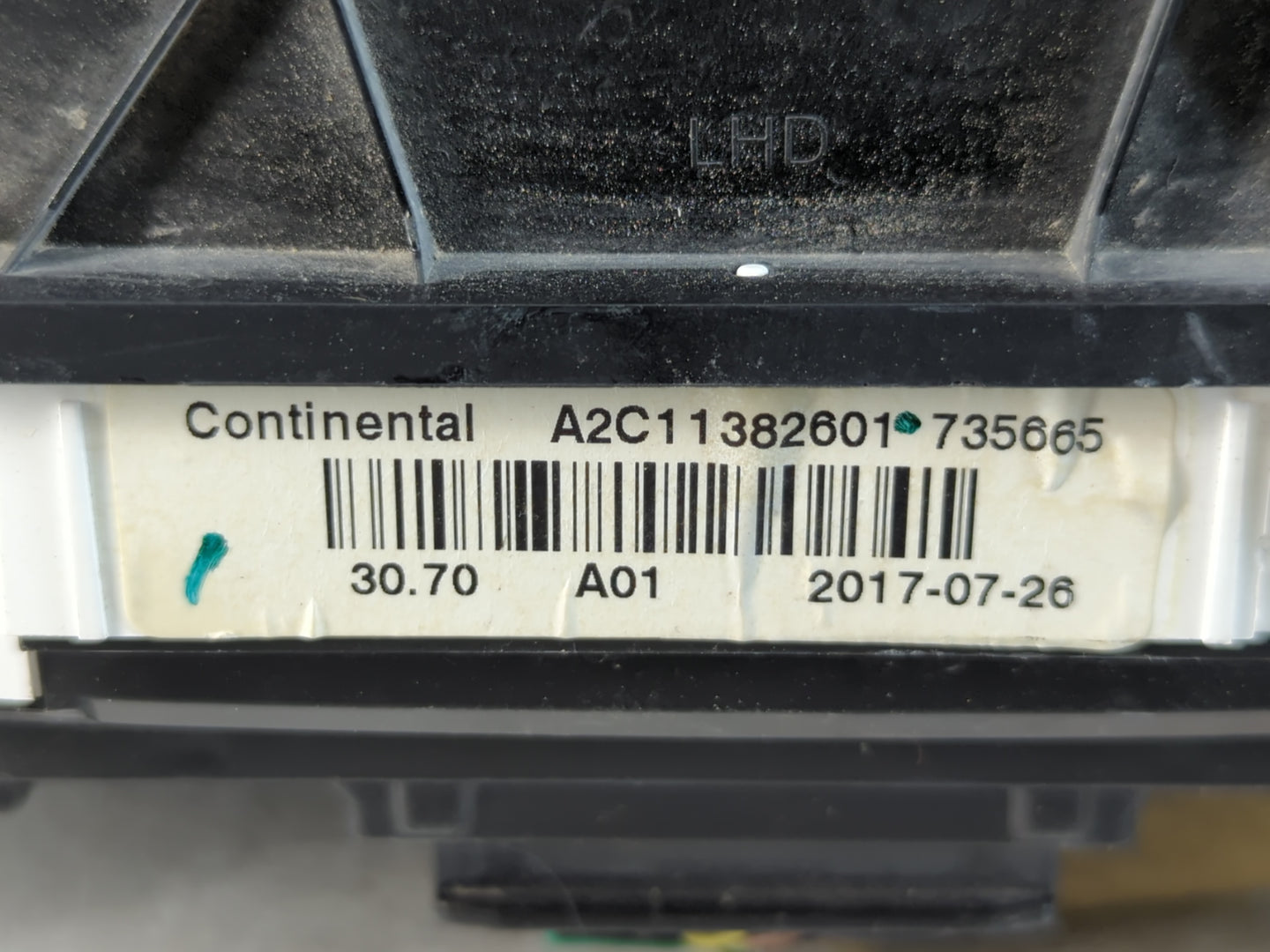 2018 Subaru Legacy Instrument Cluster Speedometer Gauges P/N:735665 A2C11382601 Fits OEM Used Auto Parts - Oemusedautoparts1