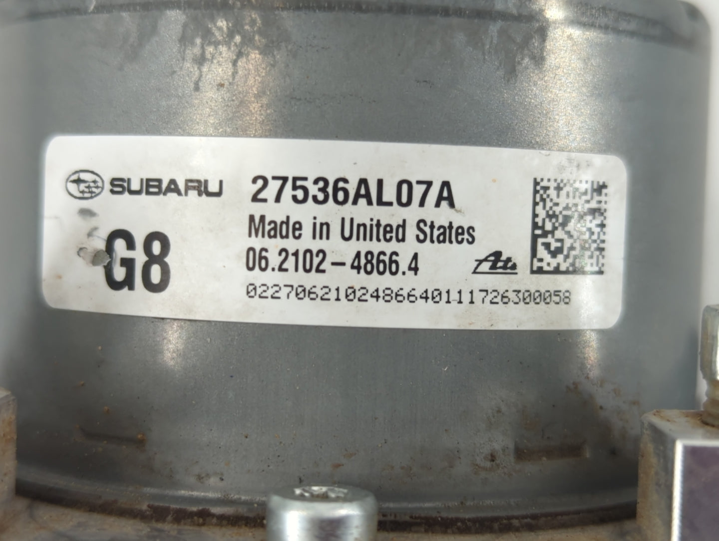 2018 Subaru Legacy ABS Pump Control Module Replacement P/N:27536AL07A Fits OEM Used Auto Parts - Oemusedautoparts1.com