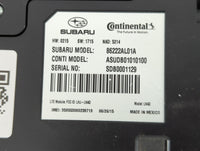 2016-2018 Subaru Legacy Telematics Control Module 86222al01a - Oemusedautoparts1.com