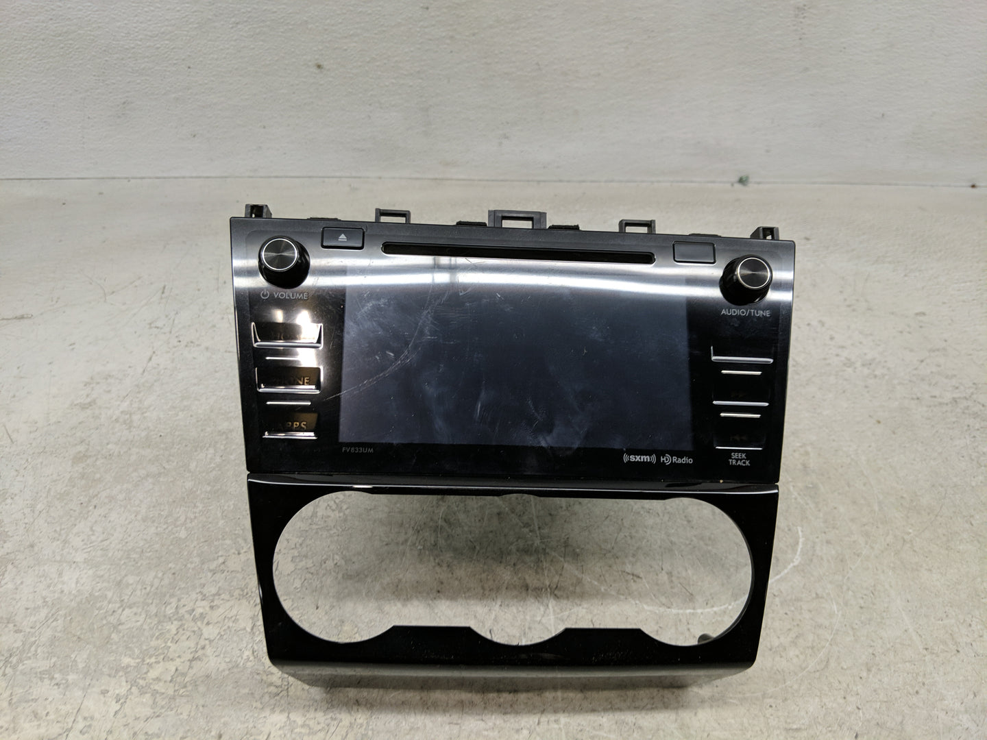 2018 Subaru Wrx Radio AM FM Cd Player Receiver Replacement P/N:86201VA830 Fits OEM Used Auto Parts - Oemusedautoparts1.com