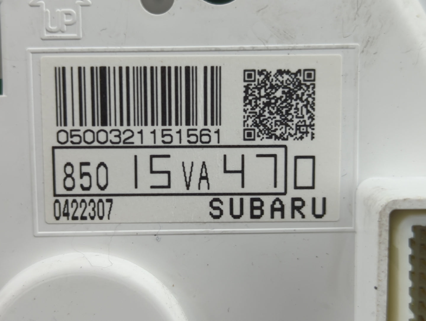 2018-2019 Subaru Wrx Instrument Cluster Speedometer Gauges P/N:85015VA470 Fits Fits 2018 2019 OEM Used Auto Parts - Oemuseda