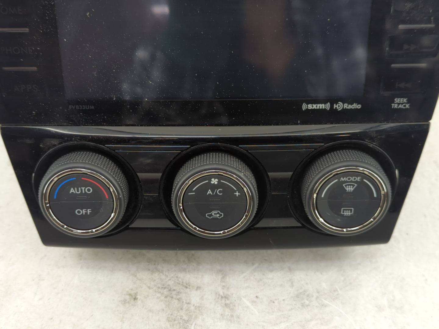 2018 Subaru Wrx Radio AM FM Cd Player Receiver Replacement P/N:86201VA830 Fits OEM Used Auto Parts - Oemusedautoparts1.com