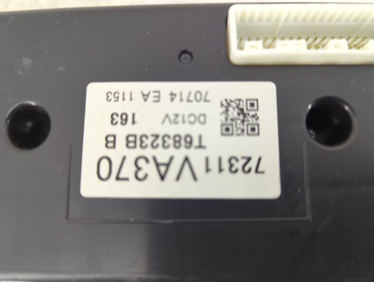 2018-2021 Subaru Wrx Climate Control Module Temperature AC/Heater Replacement P/N:72311VA370 T68323B Fits Fits 2018 2019 202