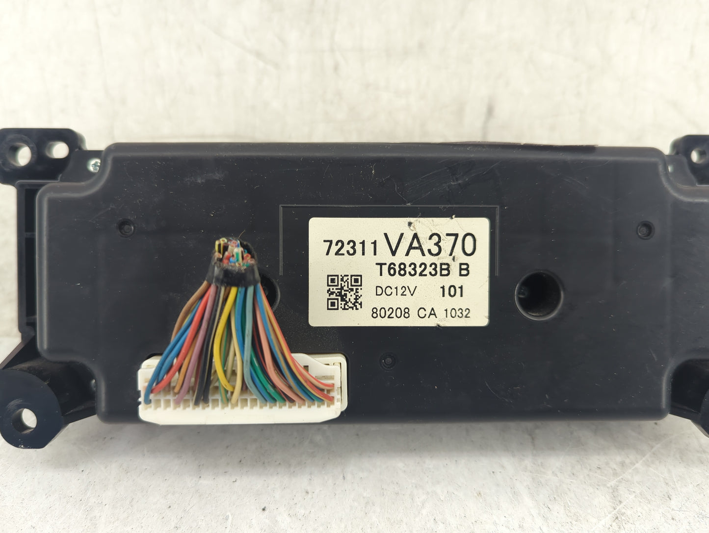2018-2021 Subaru Wrx Climate Control Module Temperature AC/Heater Replacement P/N:72311VA370 T68323B Fits Fits 2018 2019 202