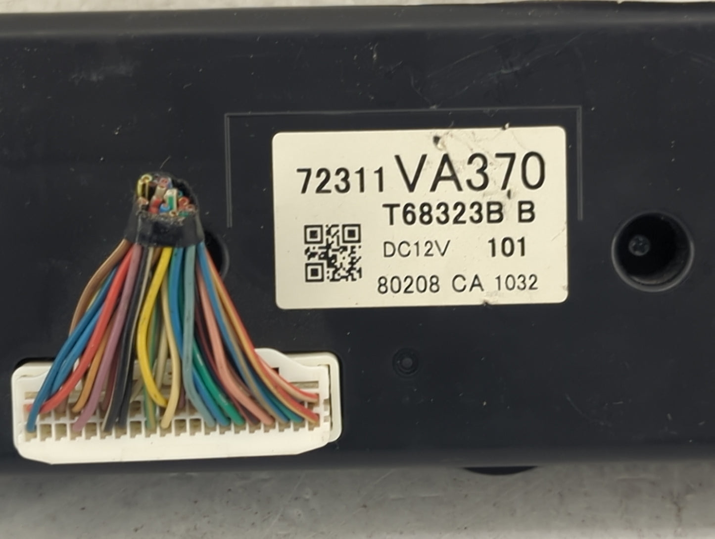 2018-2021 Subaru Wrx Climate Control Module Temperature AC/Heater Replacement P/N:72311VA370 T68323B Fits Fits 2018 2019 202