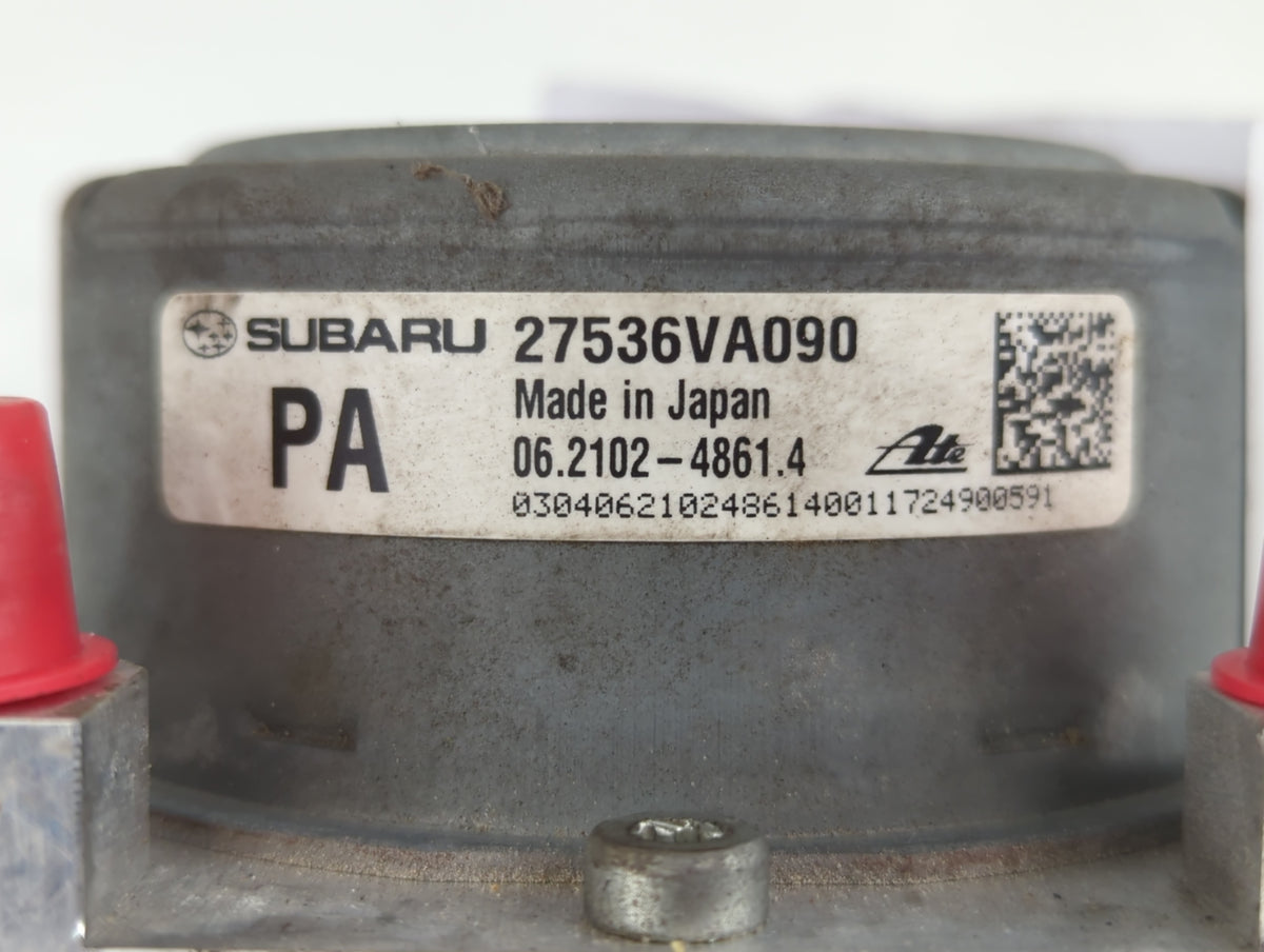 2017-2018 Subaru Wrx Anti-Lock Brake ABS Pump Module Actuator OEM P/N:27536VA090 Fits Fits 2017 2018 OEM Used Auto Parts - O