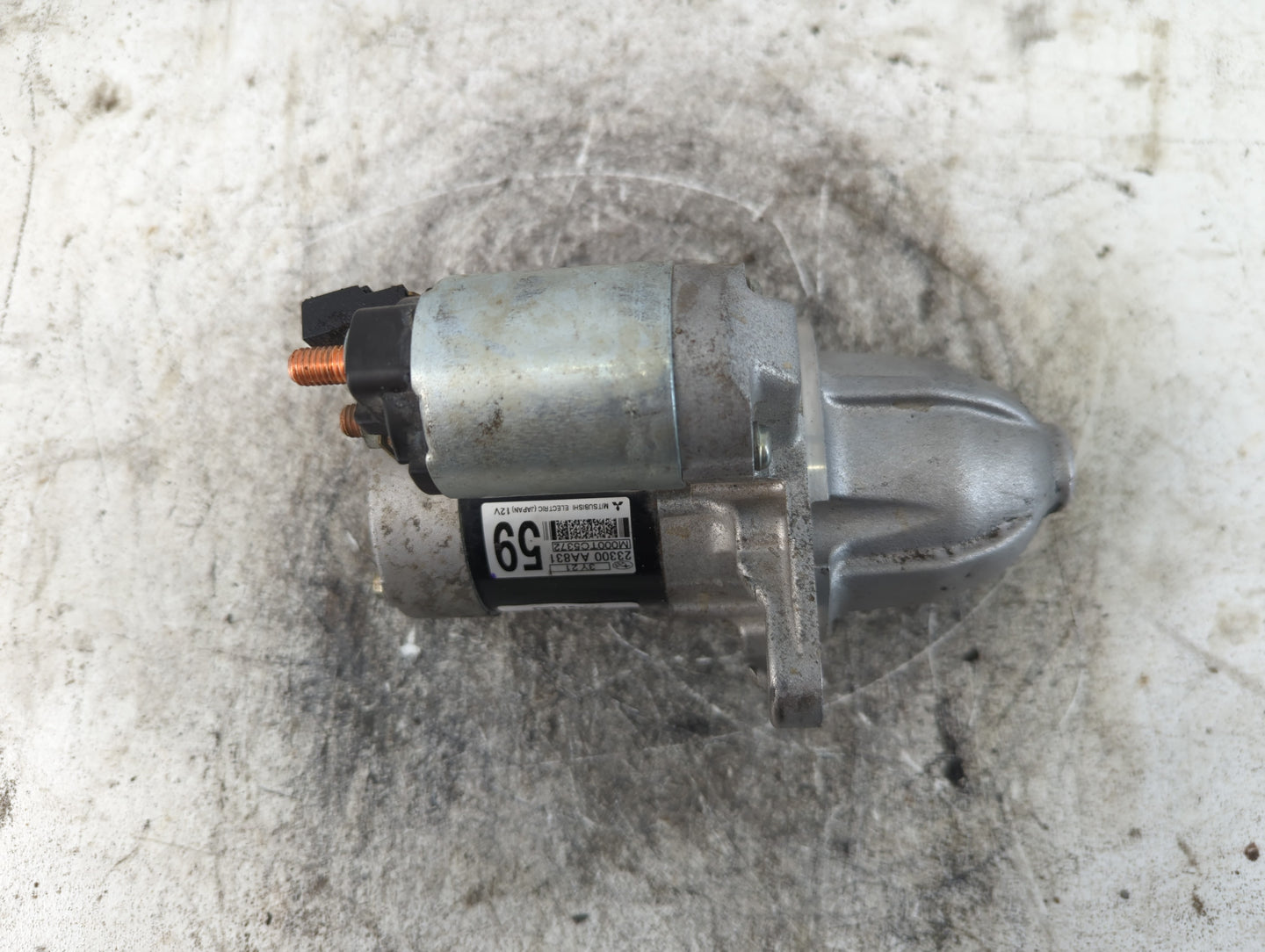 2018 Subaru Xv Car Starter Motor Solenoid OEM P/N:M000TC5372 23300 AA831 Fits OEM Used Auto Parts - Oemusedautoparts1.com