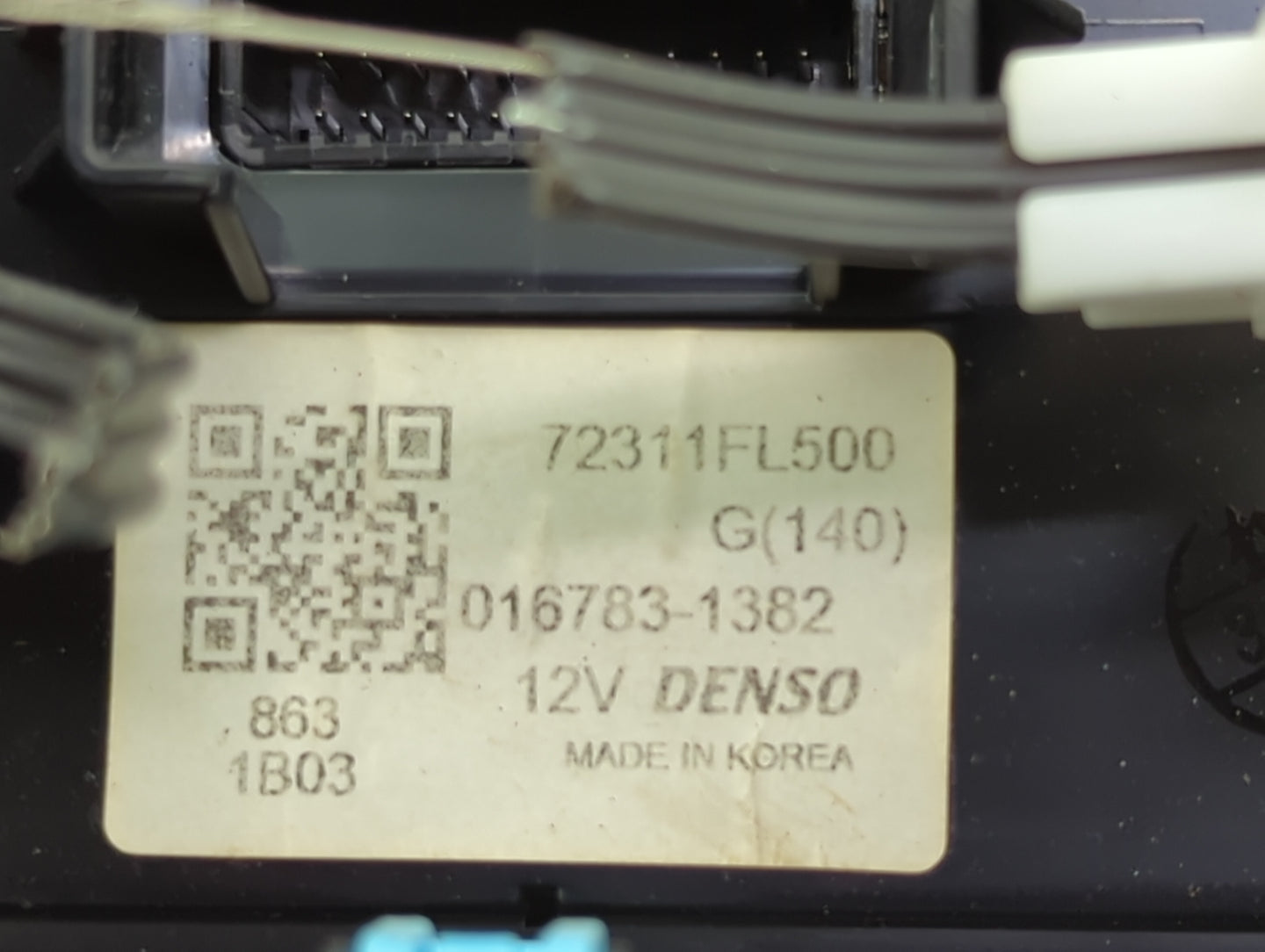 2018 Subaru Xv Climate Control Module Temperature AC/Heater Replacement P/N:72311FL500 Fits OEM Used Auto Parts - Oemusedaut