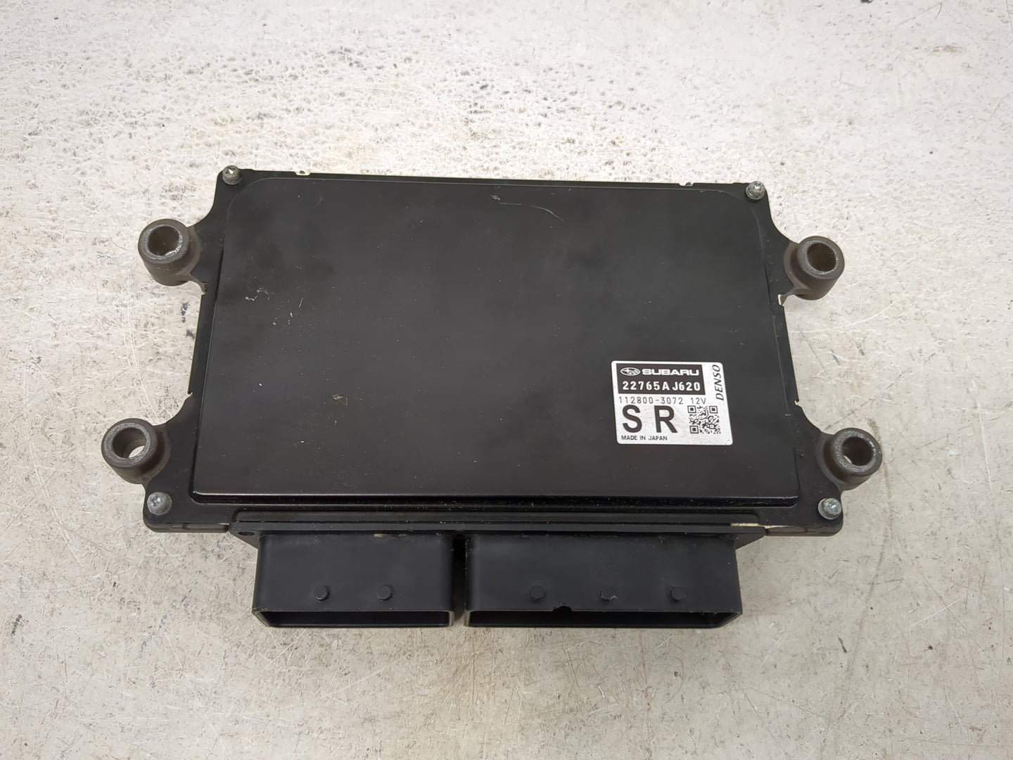 2018 Subaru Xv PCM Engine Control Computer ECU ECM PCU OEM P/N:112800-3072 22765AJ620 Fits OEM Used Auto Parts - Oemusedauto