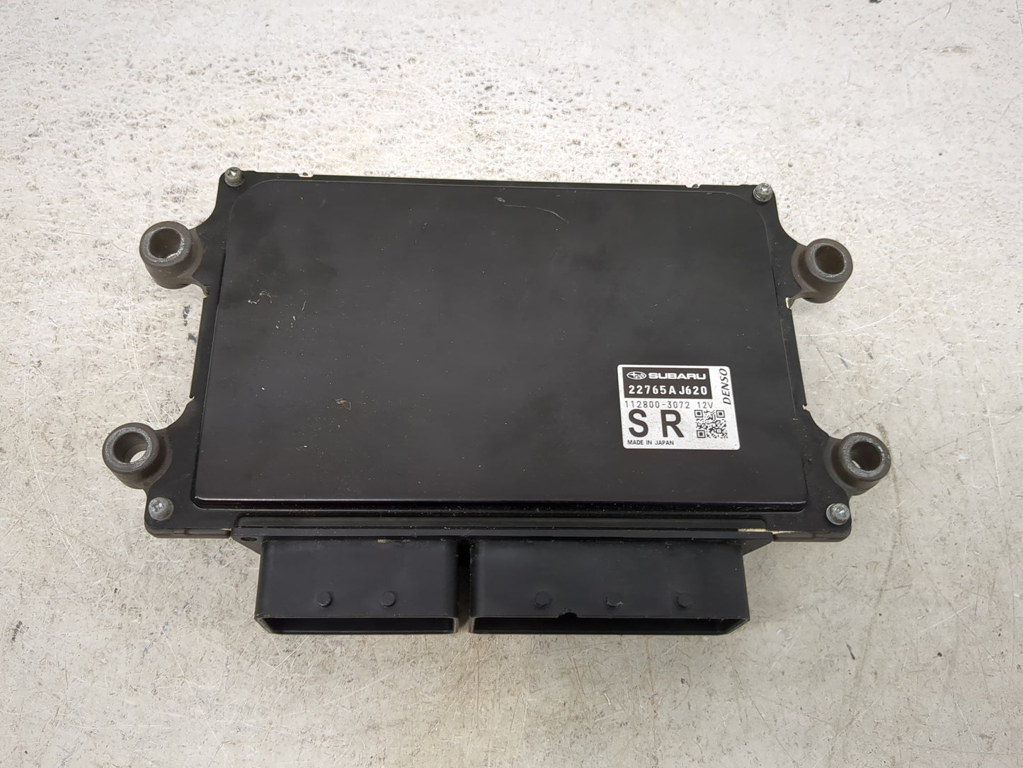 2018 Subaru Xv PCM Engine Control Computer ECU ECM PCU OEM P/N:112800-3072 22765AJ620 Fits OEM Used Auto Parts - Oemusedauto