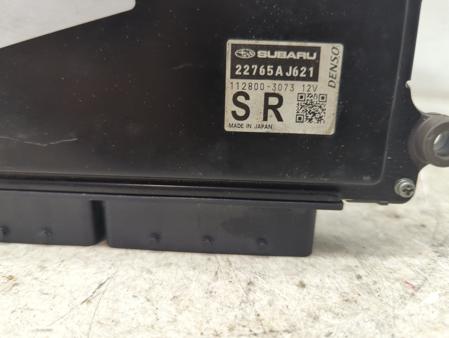 2018 Subaru Xv PCM Engine Control Computer ECU ECM PCU OEM P/N:22765AJ621 112800-3073 Fits OEM Used Auto Parts - Oemusedauto