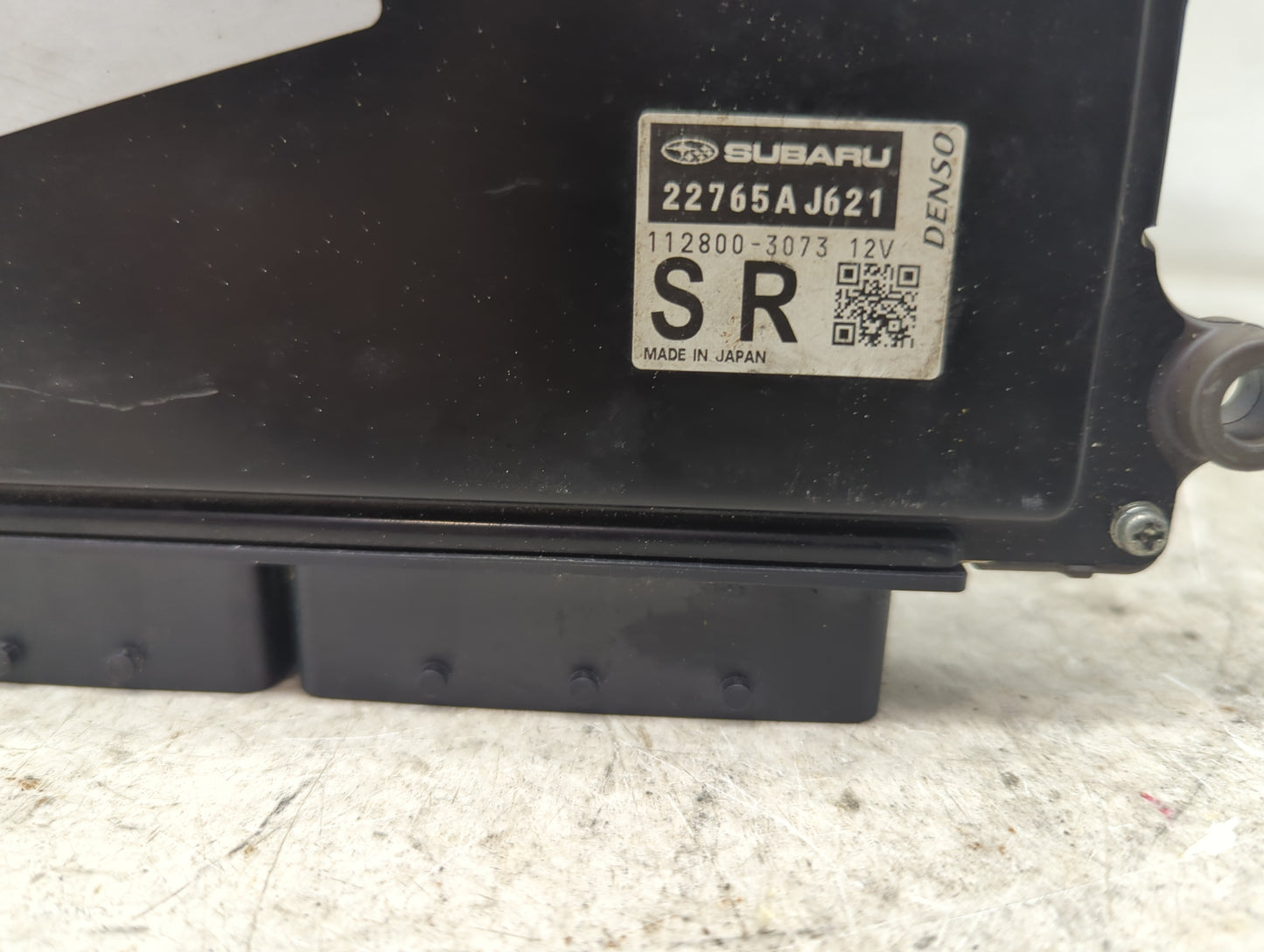 2018 Subaru Xv PCM Engine Control Computer ECU ECM PCU OEM P/N:22765AJ621 112800-3073 Fits OEM Used Auto Parts - Oemusedauto