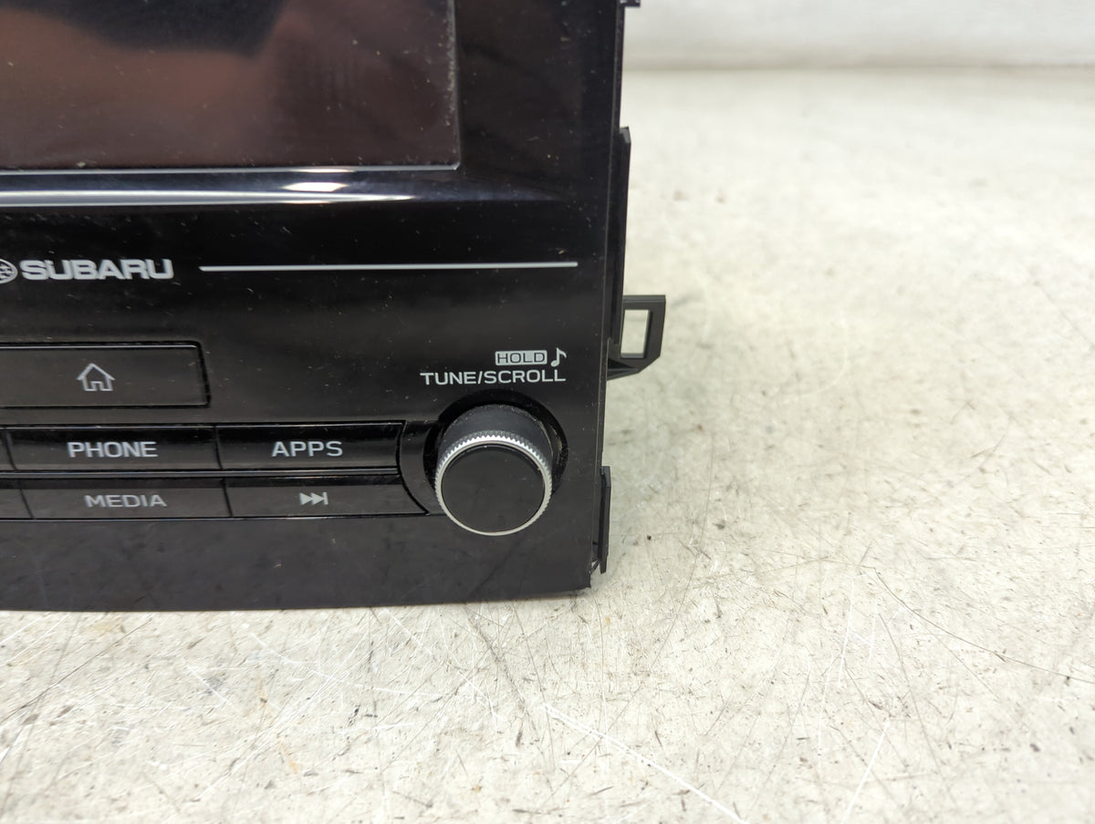 2018 Subaru Xv Radio AM FM Cd Player Receiver Replacement P/N:86201FL600 2AHPN-BE2818, 6434C-BE2818 Fits Fits 2017 OEM Used 