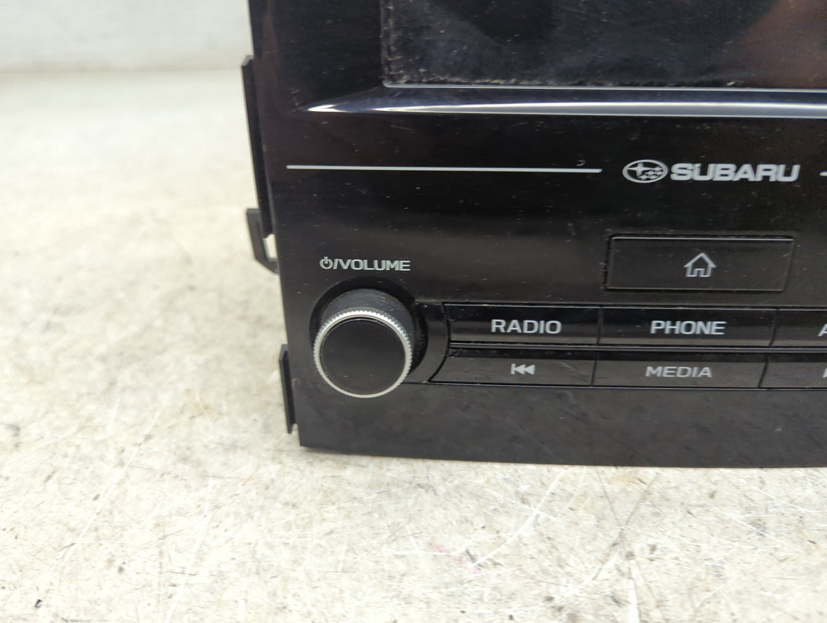 2018 Subaru Xv Radio AM FM Cd Player Receiver Replacement P/N:86201FL600 2AHPN-BE2818, 6434C-BE2818 Fits Fits 2017 OEM Used 