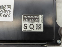 2018 Subaru Xv PCM Engine Control Computer ECU ECM PCU OEM P/N:22765AJ612 Fits OEM Used Auto Parts - Oemusedautoparts1.com