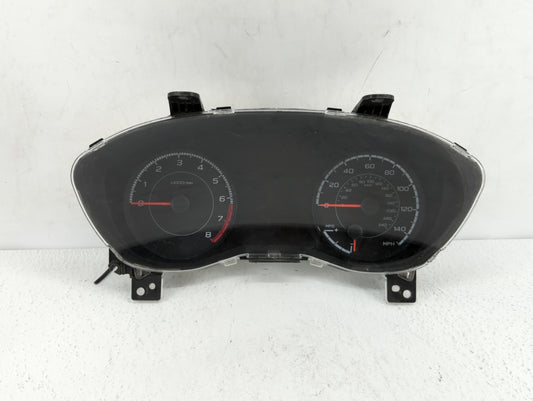 2018 Subaru Xv Instrument Cluster Speedometer Gauges P/N:85003FL020 Fits OEM Used Auto Parts - Oemusedautoparts1.com
