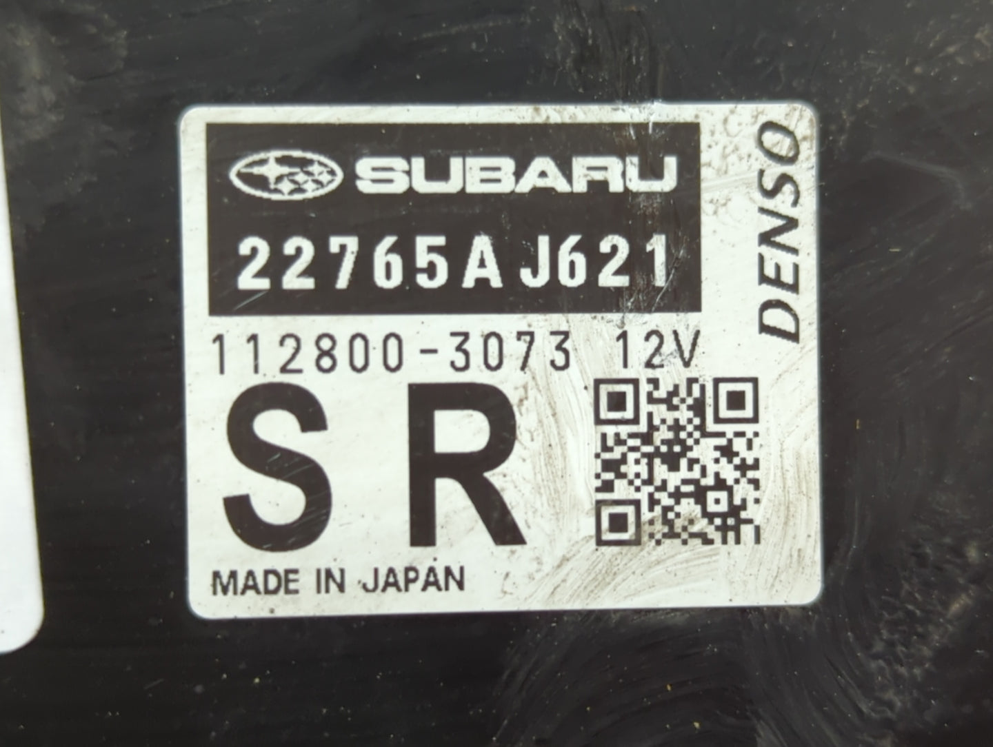 2018 Subaru Xv PCM Engine Control Computer ECU ECM PCU OEM P/N:22765AJ622 22765AJ621, 22765AJ620 Fits OEM Used Auto Parts - 
