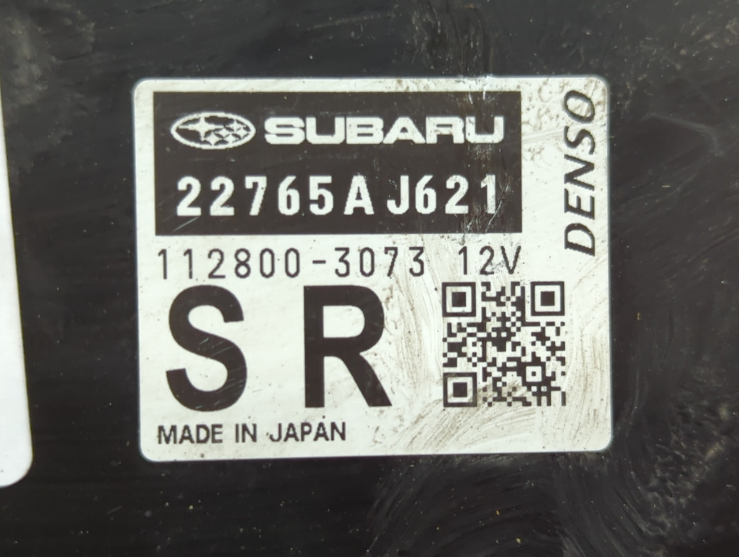 2018 Subaru Xv PCM Engine Control Computer ECU ECM PCU OEM P/N:22765AJ622 22765AJ621, 22765AJ620 Fits OEM Used Auto Parts - 