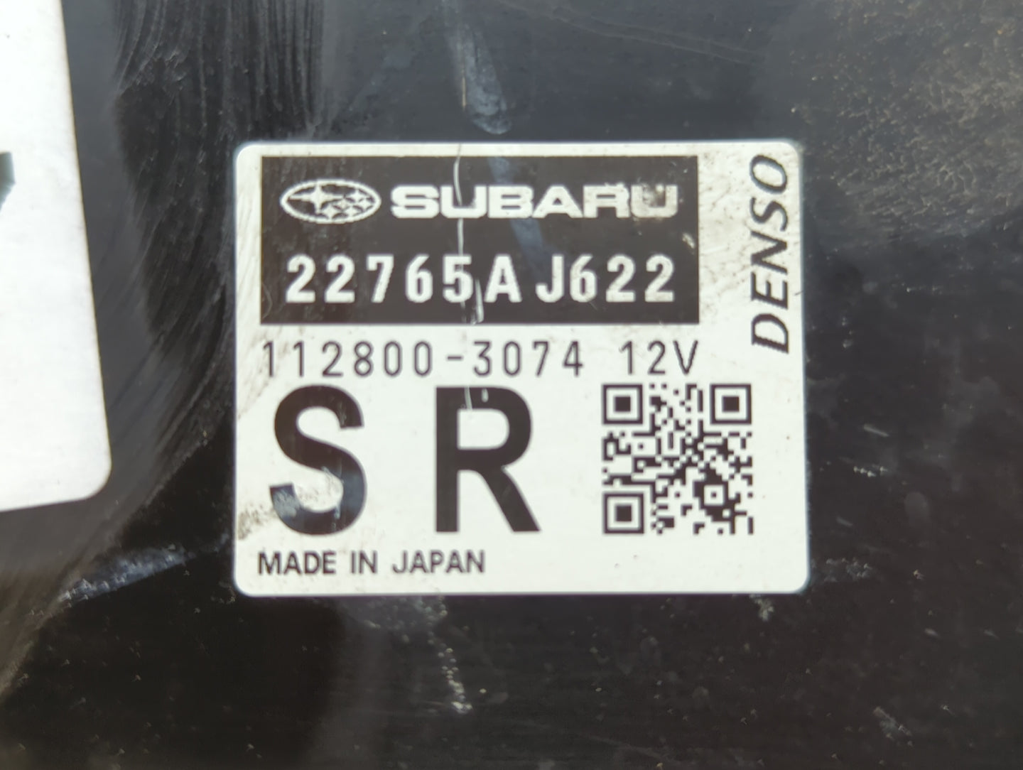2018 Subaru Xv PCM Engine Control Computer ECU ECM PCU OEM P/N:22765AJ622 22765AJ621, 22765AJ620 Fits OEM Used Auto Parts - 