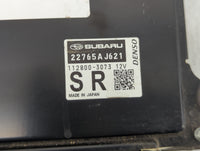 2018 Subaru Xv PCM Engine Control Computer ECU ECM PCU OEM P/N:22765AJ621 22765AJ622 Fits OEM Used Auto Parts - Oemusedautop