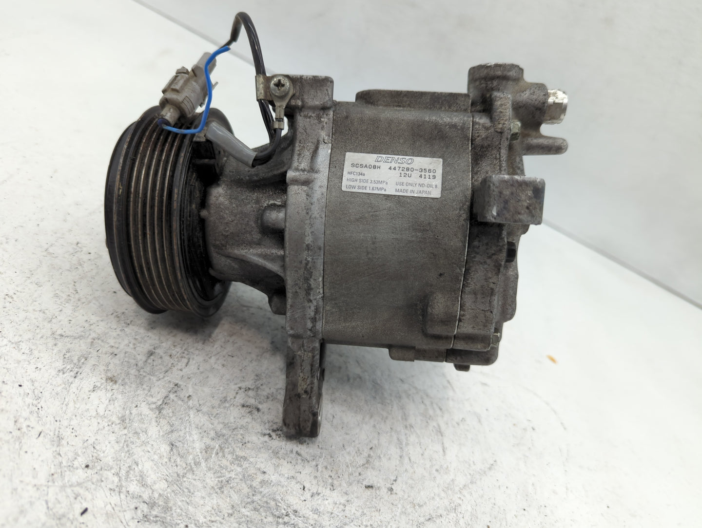 2018 Subaru Xv Air Conditioning A/c Ac Compressor Oem - Oemusedautoparts1.com