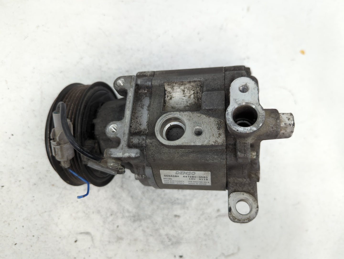 2018 Subaru Xv Air Conditioning A/c Ac Compressor Oem - Oemusedautoparts1.com