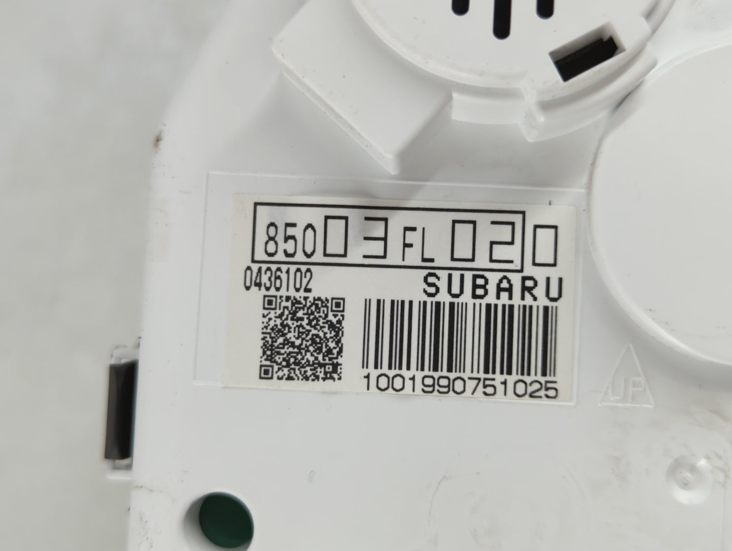 2018 Subaru Xv Instrument Cluster Speedometer Gauges P/N:85003FL020 Fits OEM Used Auto Parts - Oemusedautoparts1.com